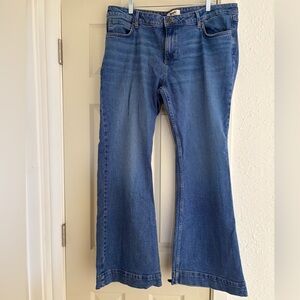 Wrangler wide leg trouser